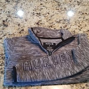 Hurley Boys Grey Heather Sweatshirt XS 4